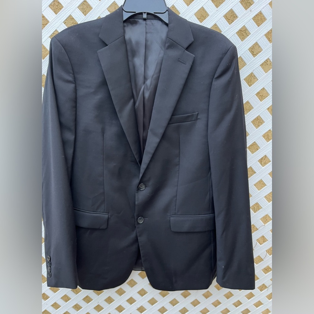 Men's Calvin Klein black wool  blazer size 40R